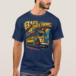 Camiseta Sueños de autobús escolar 1