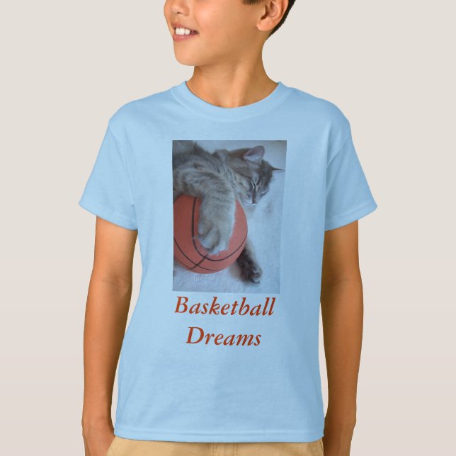 Camiseta Sueños de baloncesto, (Anverso)