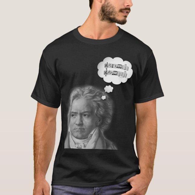 Camiseta Sueños de Beethoven de Beethoven quinto (Anverso)