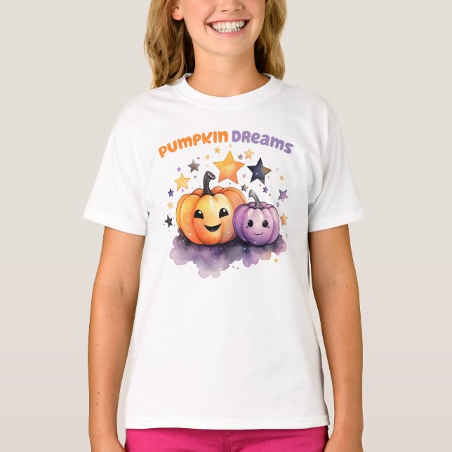 Camiseta Sueños de calabaza (Anverso)