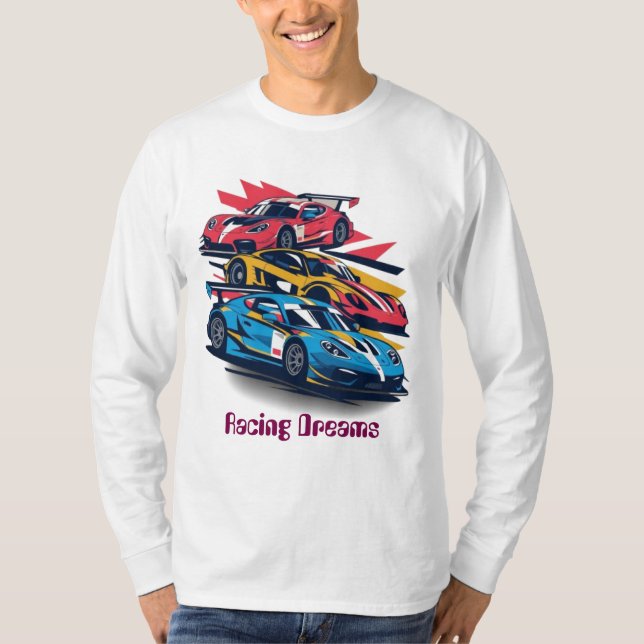 Camiseta Sueños de Carreras (Anverso)