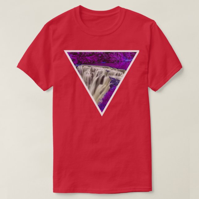 Camiseta Sueños de cascada VIII (Diseño del anverso)