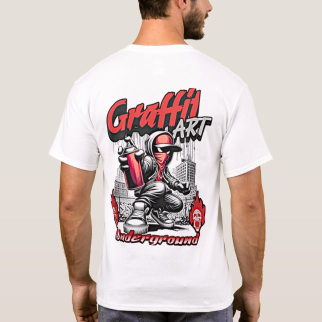 Camiseta Sueños de concreto: el alma cruda del metro GArt (Reverso)
