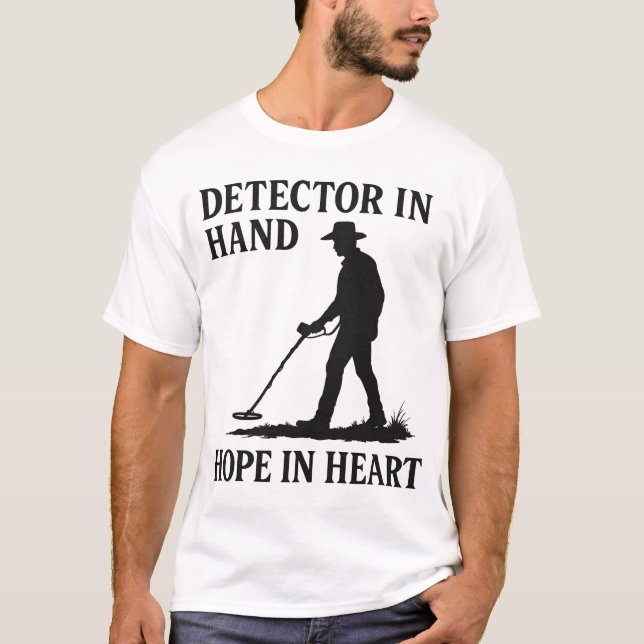 Camiseta Sueños de detector (Anverso)
