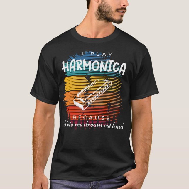Camiseta Sueños de día armoniosos: Alegría armónica melódic (Anverso)