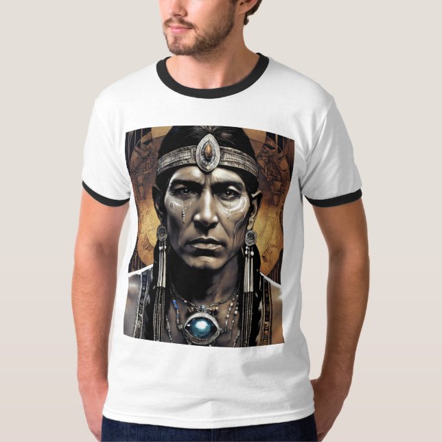 Camiseta Sueños de Dreamcatcher: Nativos Americanos (Anverso)