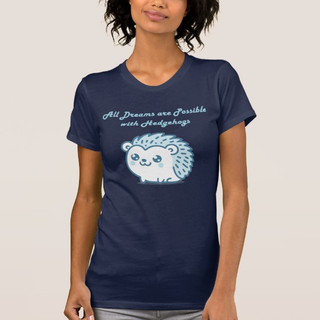 Camiseta Sueños de erizo (Anverso)