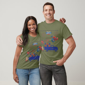 Camiseta Sueños de fuegos artificiales de libertad fatiga v