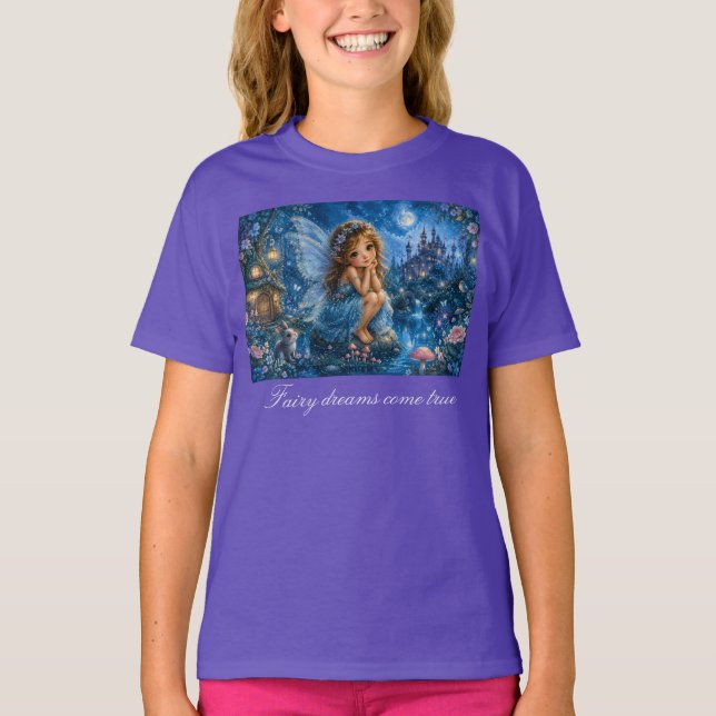 Camiseta Sueños de Hadas Hechos Realidad (Anverso)