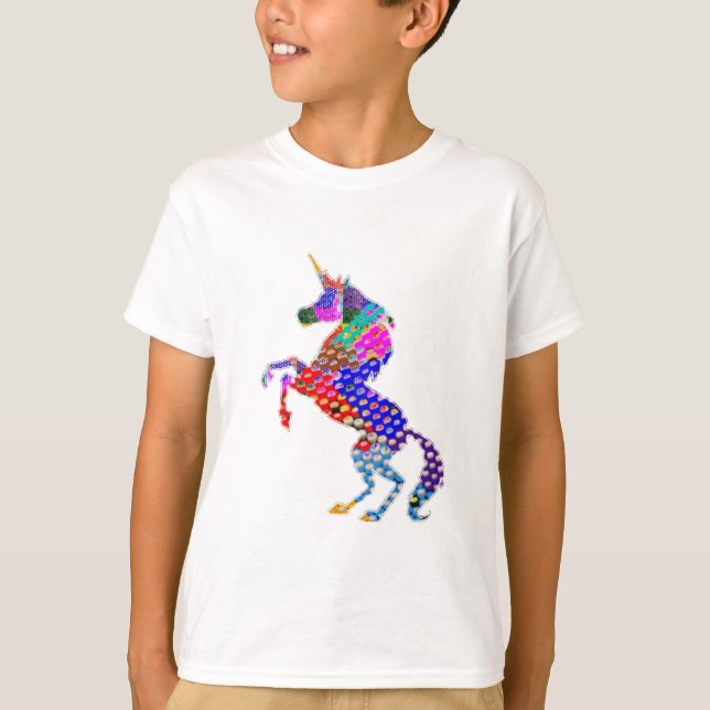 Camiseta Sueños   de la naturaleza n del UNICORNIO (Anverso)