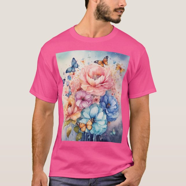 Camiseta "Sueños de mariposa" (Anverso)