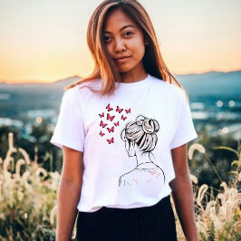 Camiseta Sueños de mariposa