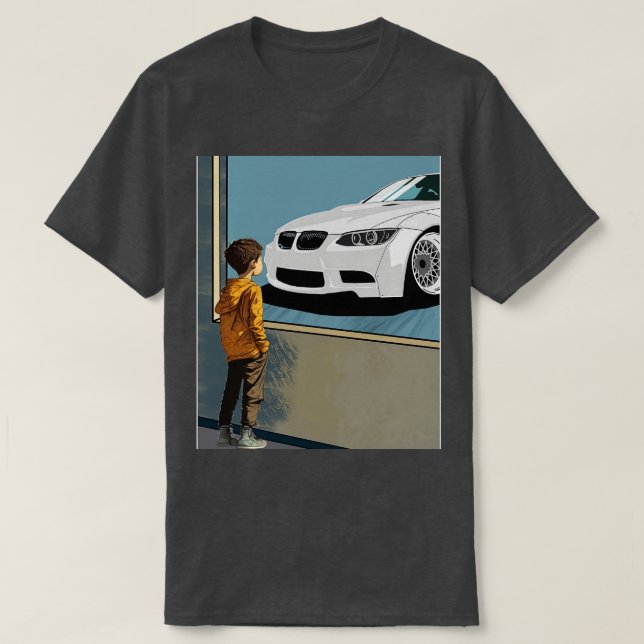 Camiseta Sueños de niños BMW M3 e92 (Diseño del anverso)