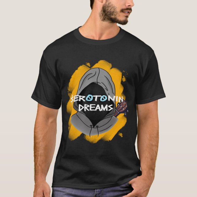 Camiseta Sueños de serotonina por niño con uke (Anverso)