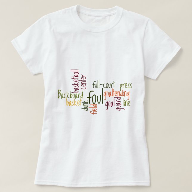 Camiseta Sueños de soltar: Baloncesto - Juego de Campeones (Diseño del anverso)