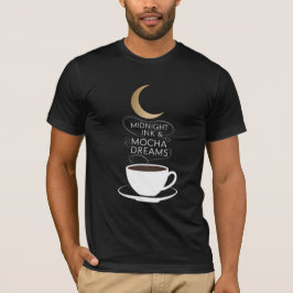 Camiseta Sueños de tinta y mocha nocturnos