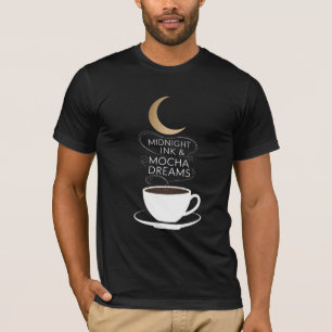 Camiseta Sueños de tinta y mocha nocturnos