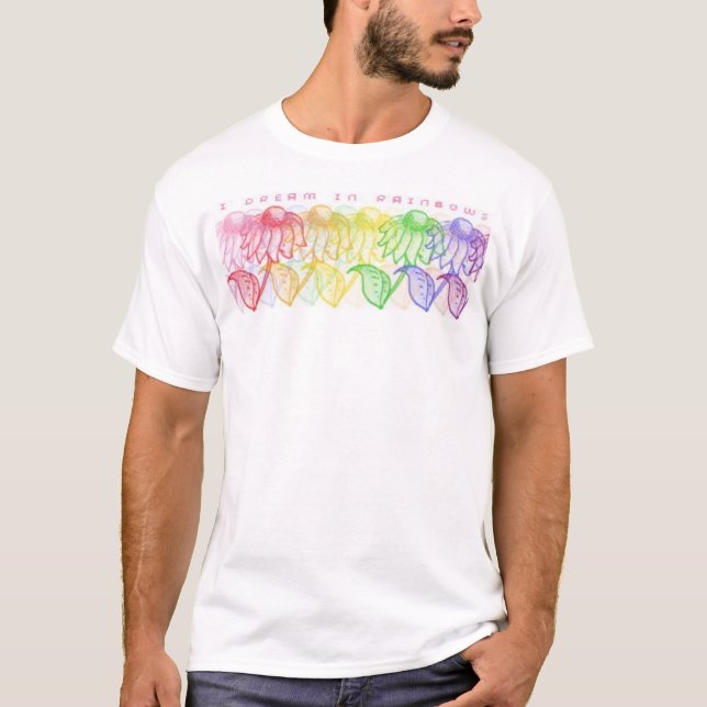 Camiseta Sueños del arco iris - SIDA de la lucha (Anverso)
