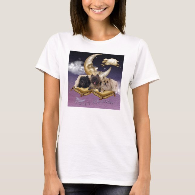 Camiseta Sueños dulces El té de las mujeres de Cairn Terrie (Anverso)