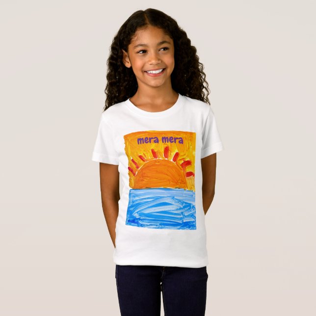 Camiseta sueños encantadores de niña (Anverso completo)