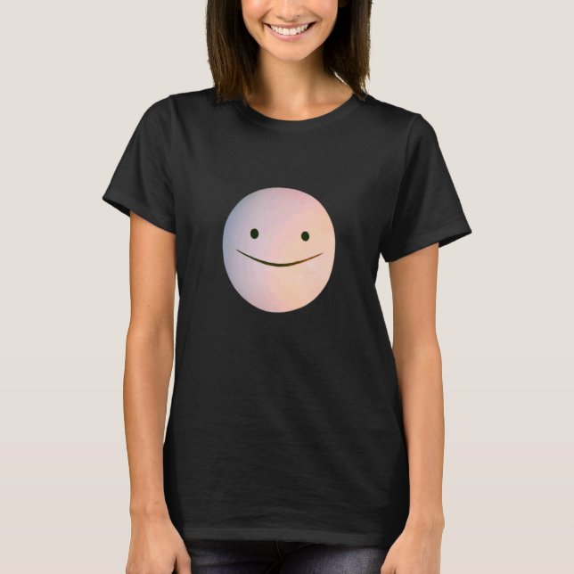 Camiseta Sueños enfrentar sonrisa Enmascaramiento facial de (Anverso)