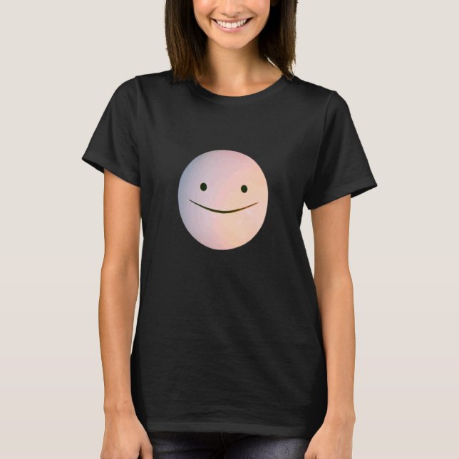 Camiseta Sueños enfrentar sonrisa Enmascaramiento facial de (Anverso)