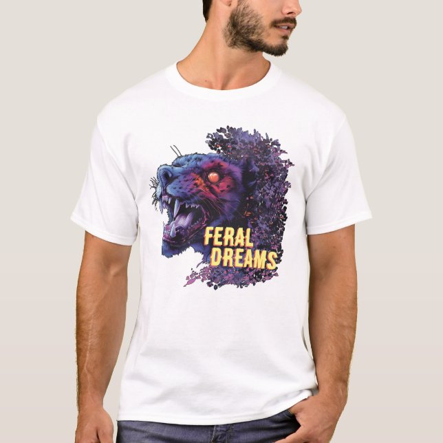 Camiseta Sueños ferales (Anverso)