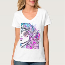 Sueños florales en retro hues