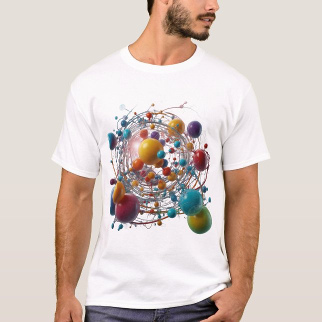 Camiseta Sueños flotantes: El universo de la posibilidad de (Anverso)