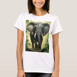 Camiseta Sueños forestales - Tee de elefante para Chicas