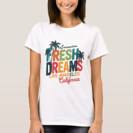 Camiseta Sueños Frescos Ciudad de Los Ángeles