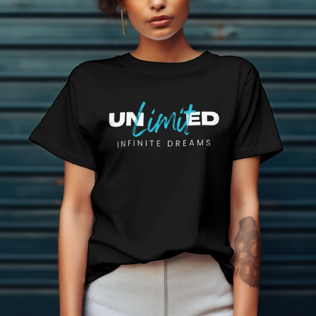 Camiseta Sueños Infinitos ilimitados*Posibilidades Infinita (Subido por el creador)