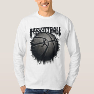 Camiseta Sueños macabros: Ilustraciones de baloncesto de Ee