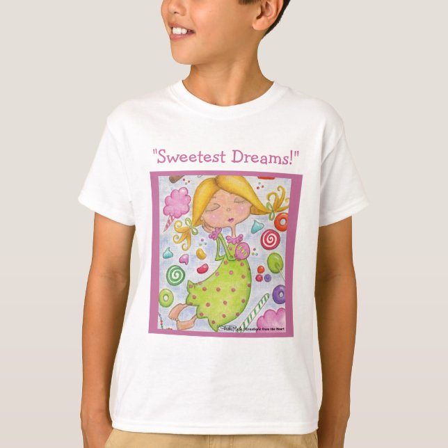 Camiseta Sueños más dulces (Anverso)
