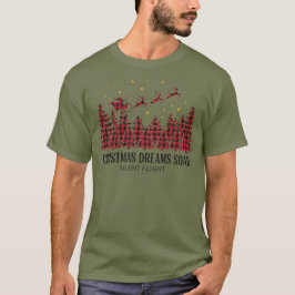 Camiseta Sueños Navideños Vuelan en Vuelo Silencioso