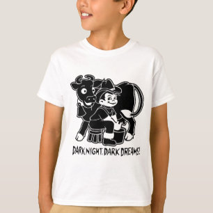 Camiseta Sueños oscuros de la oscuridad de la noche