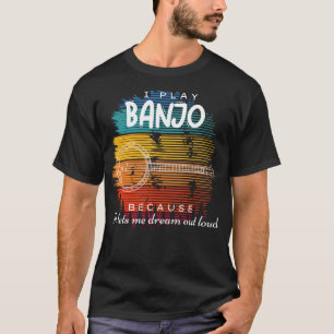 Camiseta Sueños que rebosan: Banjos Melódico Reverito