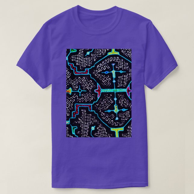 Camiseta sueños shipibo  (Diseño del anverso)