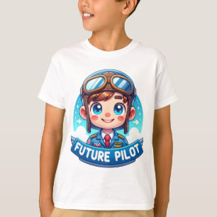 Camiseta Sueños Skyward: Piloto Futuro