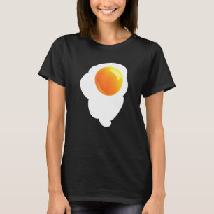 Camiseta Suero De Huevo De Gallina Crudo Roto Clara Yema