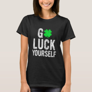 Camiseta Suerte a ti mismo, la divertida cosecha de Iris de