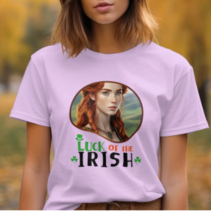 Camiseta Suerte de la rebelión irlandesa en la Isla Esmeral