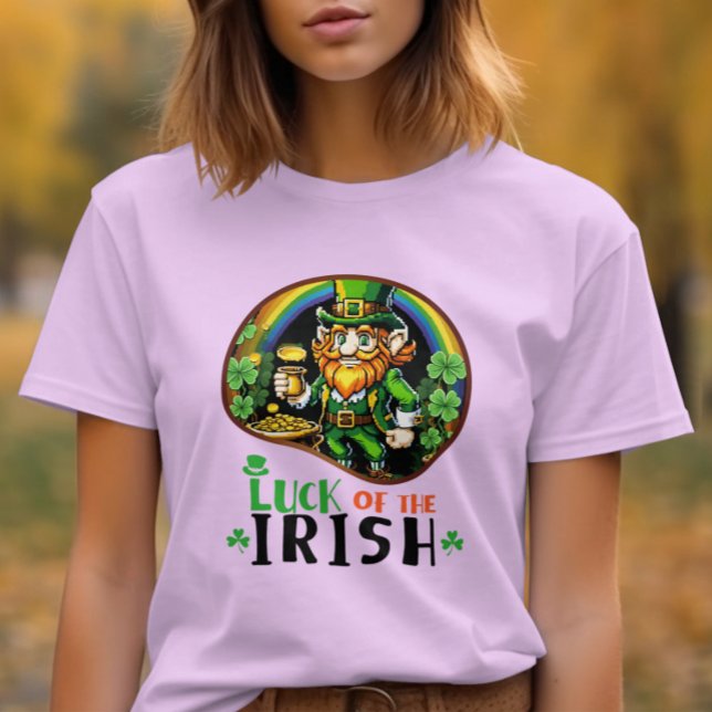Camiseta Suerte de las leyendas irlandesas - Leprechaun (Subido por el creador)