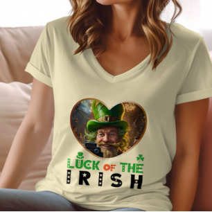 Camiseta Suerte de las tradiciones irlandés-irlandés