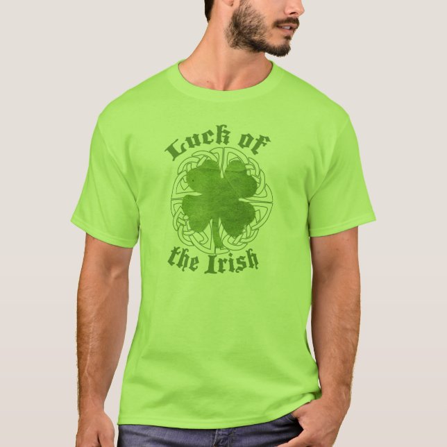 Camiseta Suerte del irlandés (Anverso)