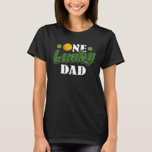 Camiseta Suerte del padre afortunado irlandés del Día de Sa