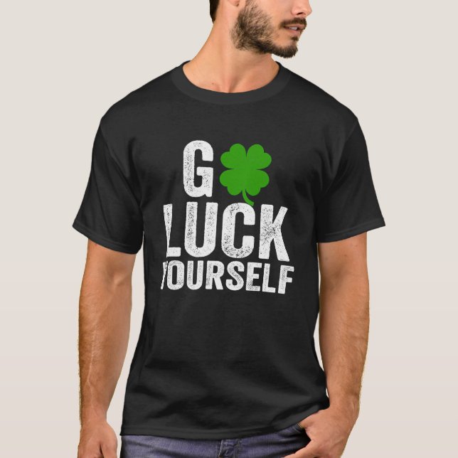 Camiseta Suerte el Día de San Patricio para Adu (Anverso)
