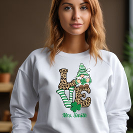 Camiseta ¡Suerte en el amor! Tee personalizado del Día de S