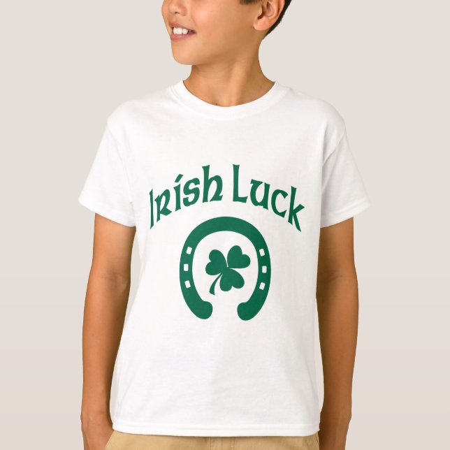 Camiseta Suerte Irlandesa (Anverso)
