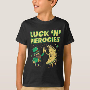 Camiseta Suerte N Pierogies Divertido Polaco Irlandés Día d